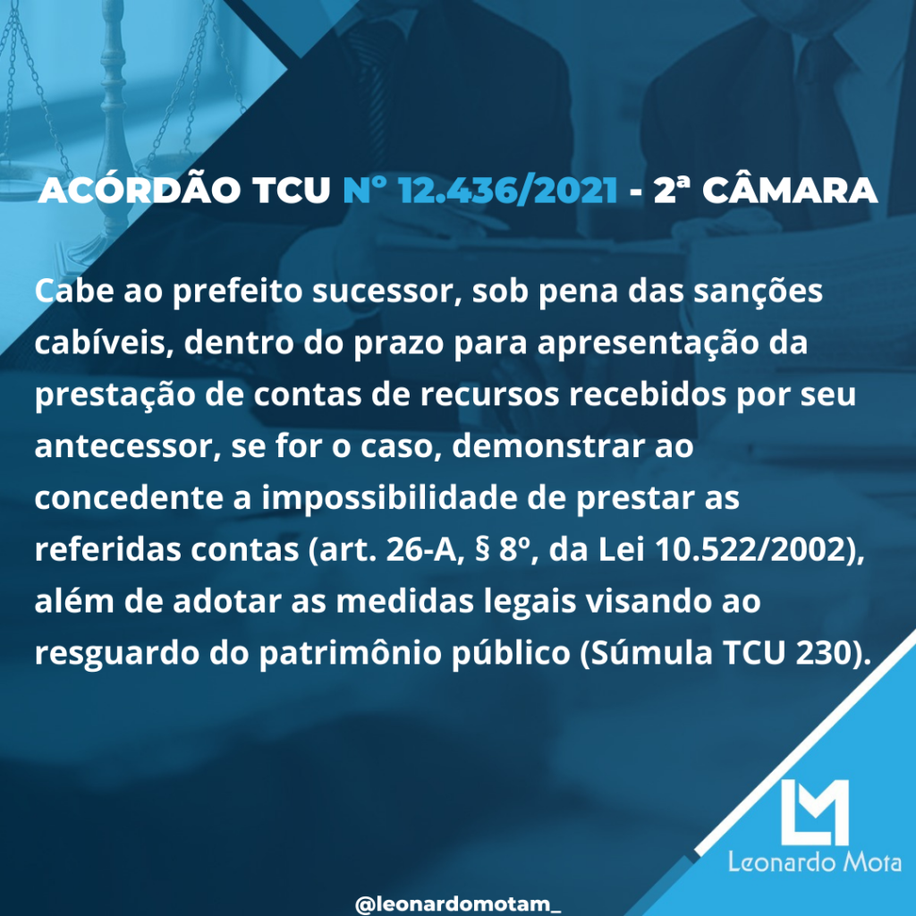 Acórdão nº 12.436/2021