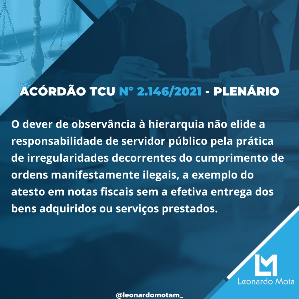 Acórdão nº 2.146/2021