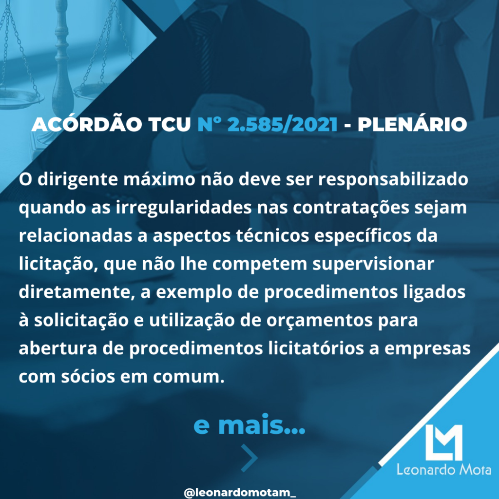 Acórdão nº 2.585/2021 p1